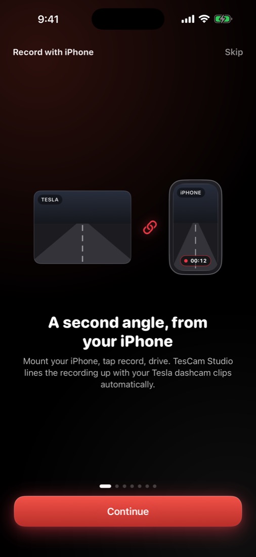 Record with iPhone